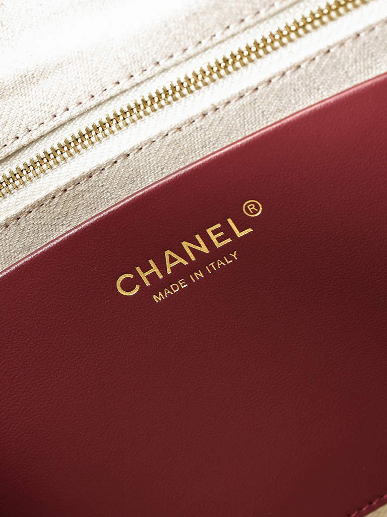 Chanel Small Shopping Bag, AS6200 Calfskin Black