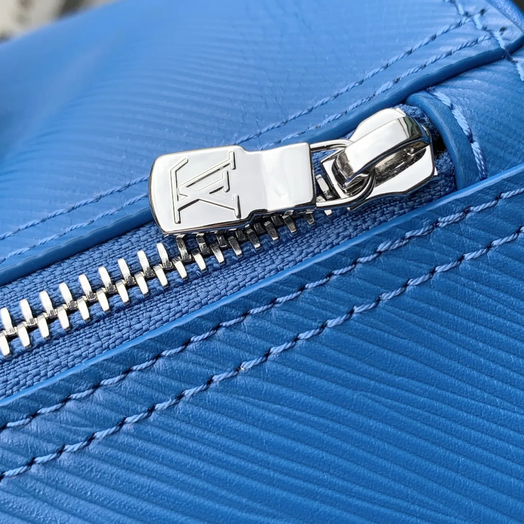 Louis Vuitton Speedy Soft 30 Bag, M29096 Ocean Blue Cowhide leather