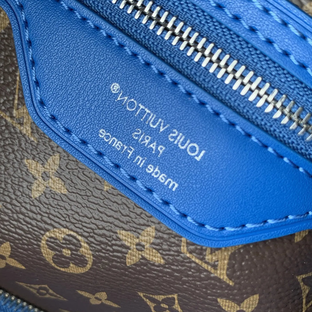 Louis Vuitton Speedy Soft 30 Bag, M29096 Ocean Blue Cowhide leather