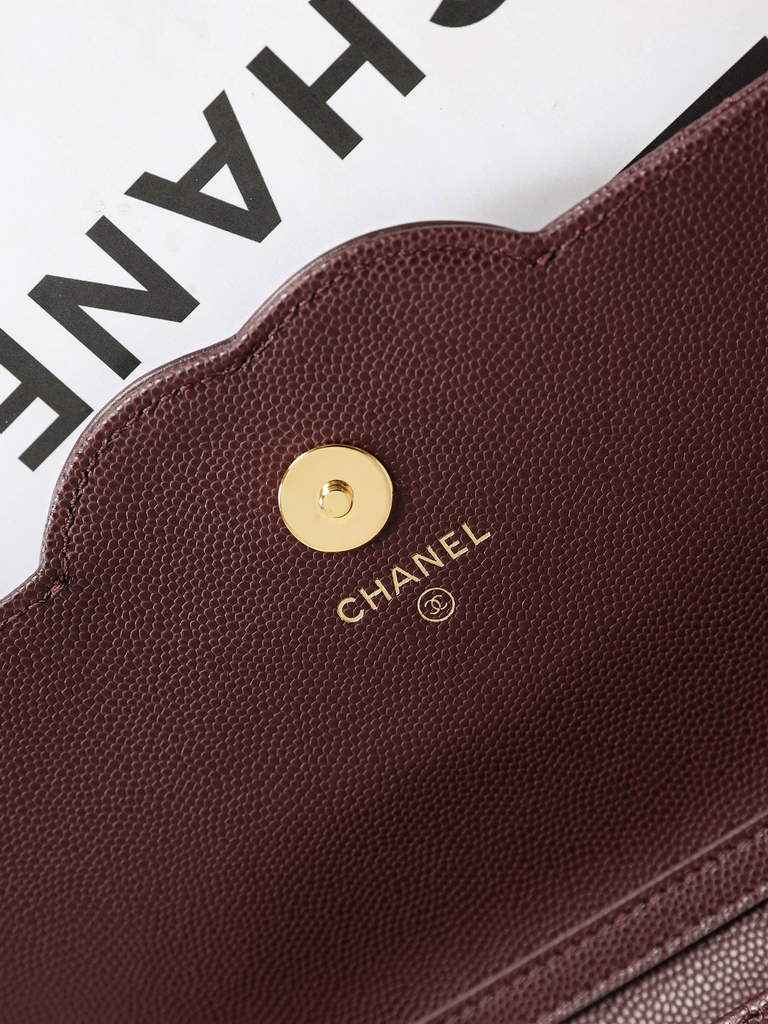 Chanel Wallet on Chain, AP5455 Calfskin Brown