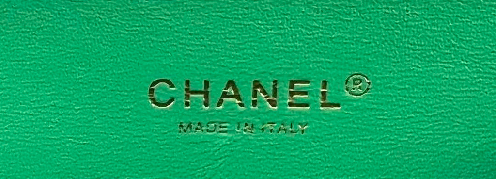 Chanel A01112 Classic Handbag Wool Tweed Gold-Tone Metal Green - Default Title - View 8