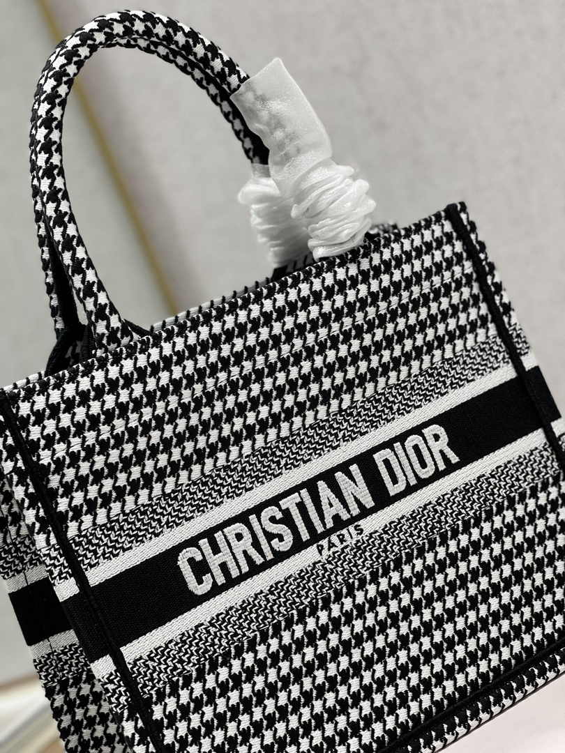 Dior Small Book Tote M1265 Toile de Jouy Embroidery M3519 - Default Title - View 7
