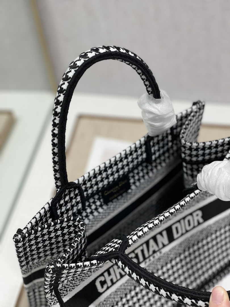Dior Small Book Tote M1265 Toile de Jouy Embroidery M3519 - Default Title - View 8