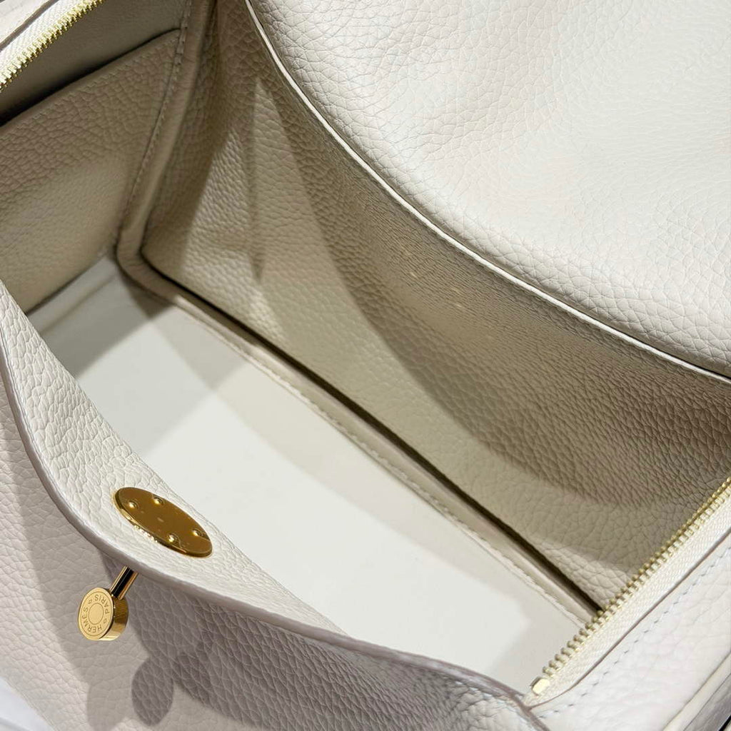 Lindy Hermès 26 Bag Togo Leather H265121 - Default Title - View 6