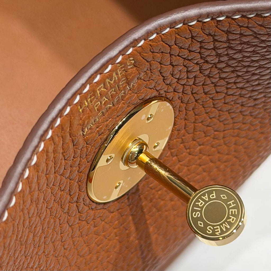 Lindy Hermès 26 Bag Togo Leather H265124 - Default Title - View 8