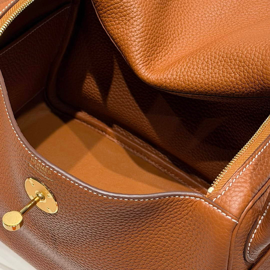 Lindy Hermès 26 Bag Togo Leather H265124 - Default Title - View 9