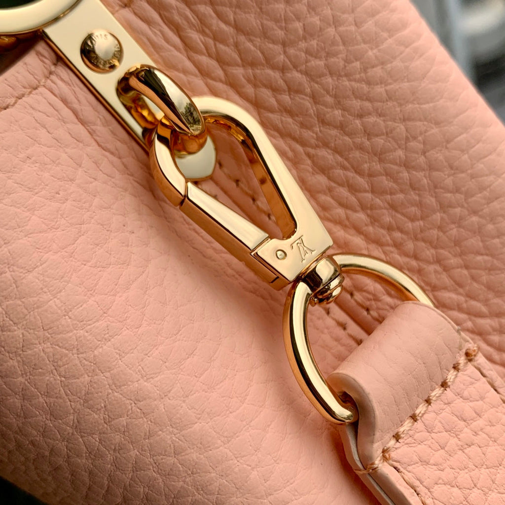 Louis Vuitton Capucines Mini Bag, M14976 In Pink Taurillon Leather - Default Title - View 7